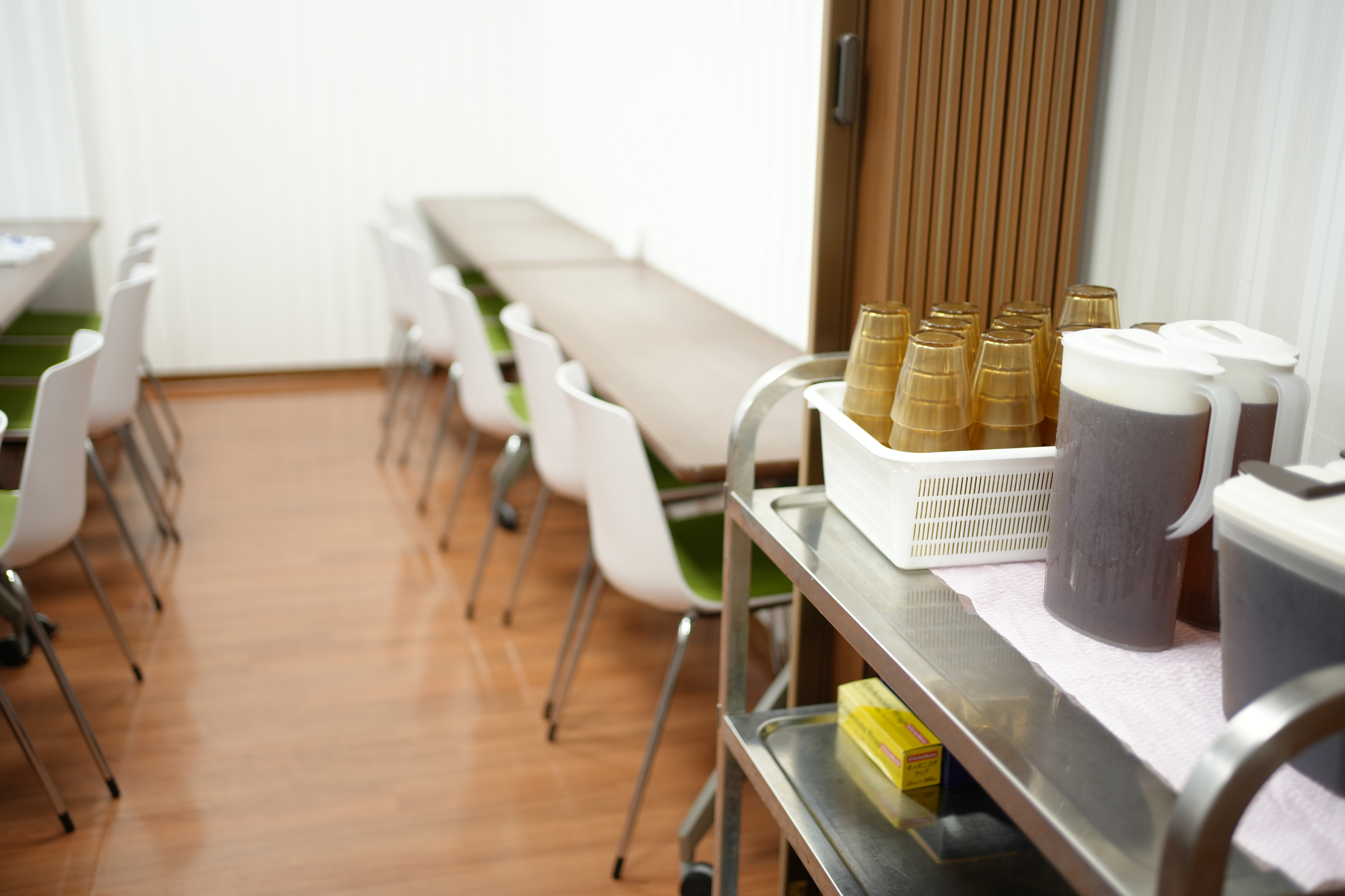 小牧ようてい記念病院の職員食堂の様子